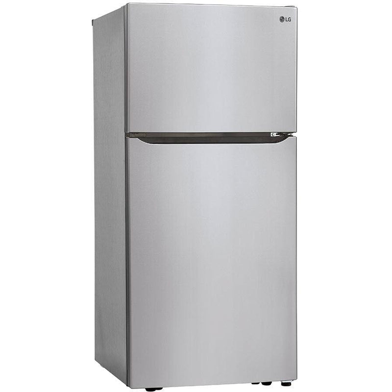  LG 30-inch, 20.2 cu.ft. Freestanding Top Freezer Refrigerator with Smart Diagnosis™ LTCS20020S IMAGE 2