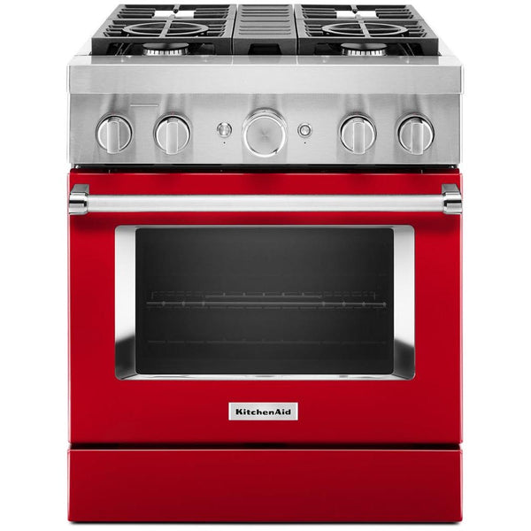  KitchenAid 30-inch Freestanding Dual Fuel Range with Even-Heat™ True Convection KFDC500JPA IMAGE 1