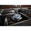  KitchenAid 36-inch Freestanding Dual Fuel Range with Even-Heat™ True Convection KFDC506JSS IMAGE 7