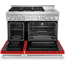  KitchenAid 48-inch Freestanding Dual Fuel Range with Even-Heat™ True Convection KFDC558JPA IMAGE 2
