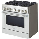  KitchenAid 36-inch Freestanding Gas Range with Even-Heat™ True Convection KFGC506JMH IMAGE 7