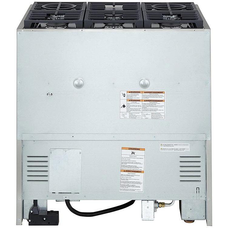  KitchenAid 36-inch Freestanding Gas Range with Even-Heat™ True Convection KFGC506JIB IMAGE 5