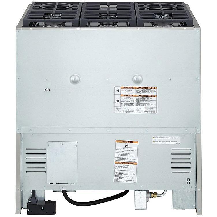  KitchenAid 36-inch Freestanding Gas Range with Even-Heat™ True Convection KFGC506JBK IMAGE 5