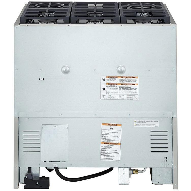  KitchenAid 36-inch Freestanding Gas Range with Even-Heat™ True Convection KFGC506JSS IMAGE 4