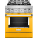  KitchenAid 30-inch Freestanding Gas Range with Even-Heat™ True Convection KFGC500JYP IMAGE 1