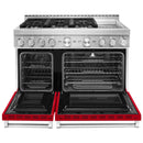  KitchenAid 48-inch Freestanding Gas Range with Even-Heat™ True Convection KFGC558JPA IMAGE 3