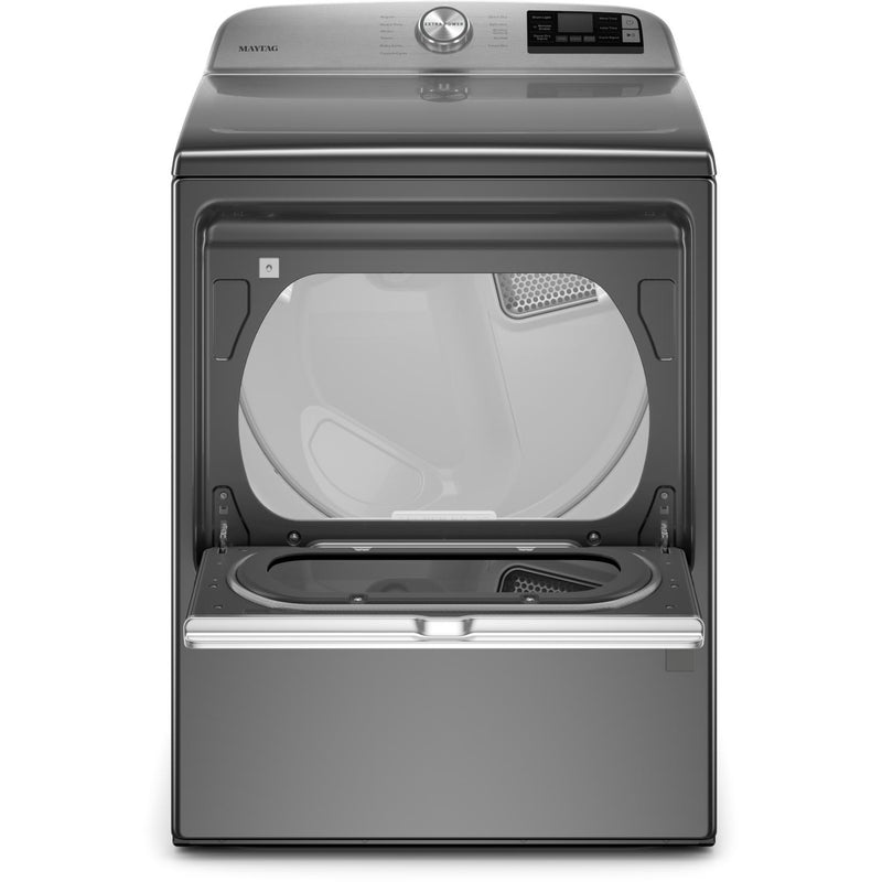  Maytag 7.4 cu.ft. Electric Dryer with Wi-Fi Capability YMED6230HC IMAGE 2
