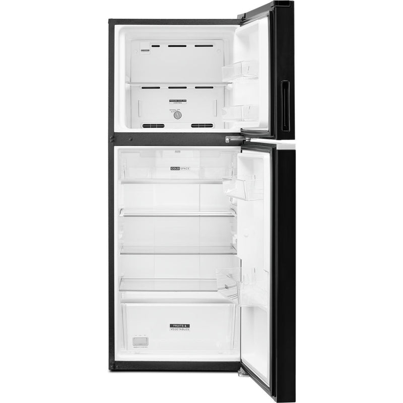  Whirlpool 24 3/8", 11.6 cu.ft. Top Freezer Freestanding Refrigerator with Freezer Temperature Controls WRT312CZJB IMAGE 4