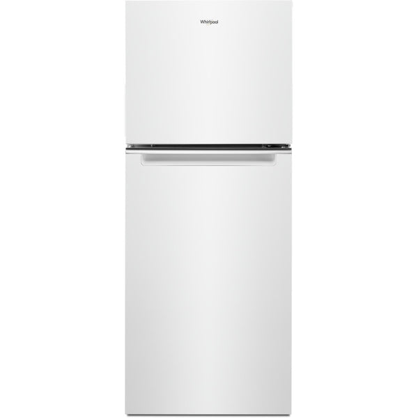  Whirlpool 24 3/8", 11.6 cu.ft. Top Freezer Freestanding Refrigerator with Freezer Temperature Controls WRT312CZJW IMAGE 1