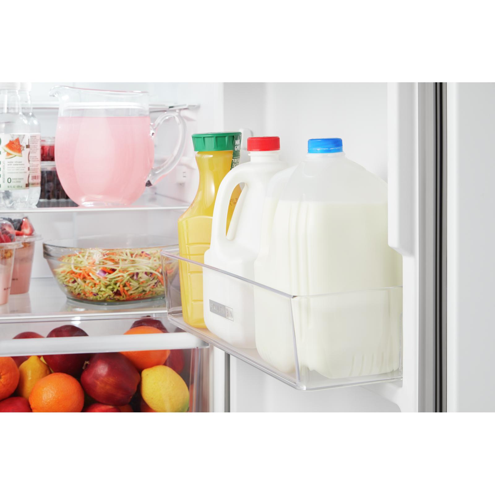  Whirlpool 24 3/8", 11.6 cu.ft. Top Freezer Freestanding Refrigerator with Freezer Temperature Controls WRT312CZJW IMAGE 7