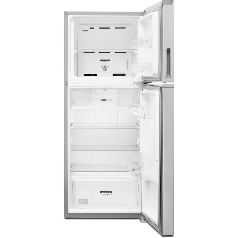  Whirlpool 24 3/8", 11.6 cu.ft. Top Freezer Freestanding Refrigerator with Freezer Temperature Controls WRT312CZJZ IMAGE 4