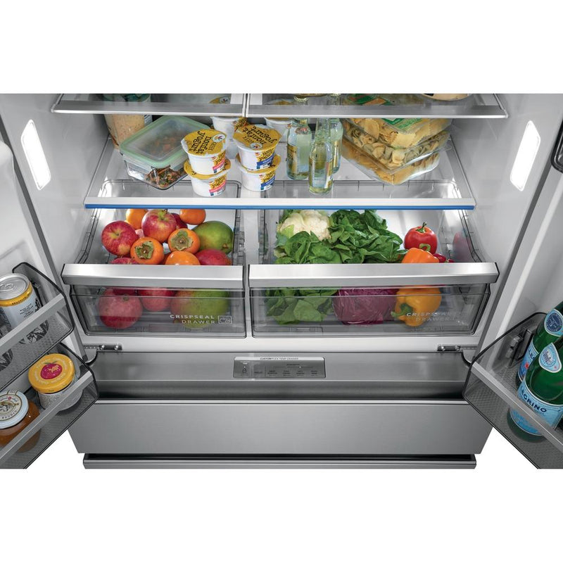  Frigidaire Professional 36-inch, 21.8 cu.ft. Counter-Depth French 4-Door Refrigerator with External Water and Ice System PRMC2285AF IMAGE 10