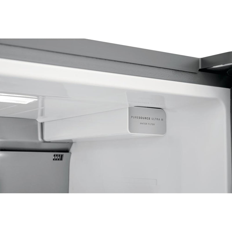  Frigidaire Professional 36-inch, 21.8 cu.ft. Counter-Depth French 4-Door Refrigerator with External Water and Ice System PRMC2285AF IMAGE 13