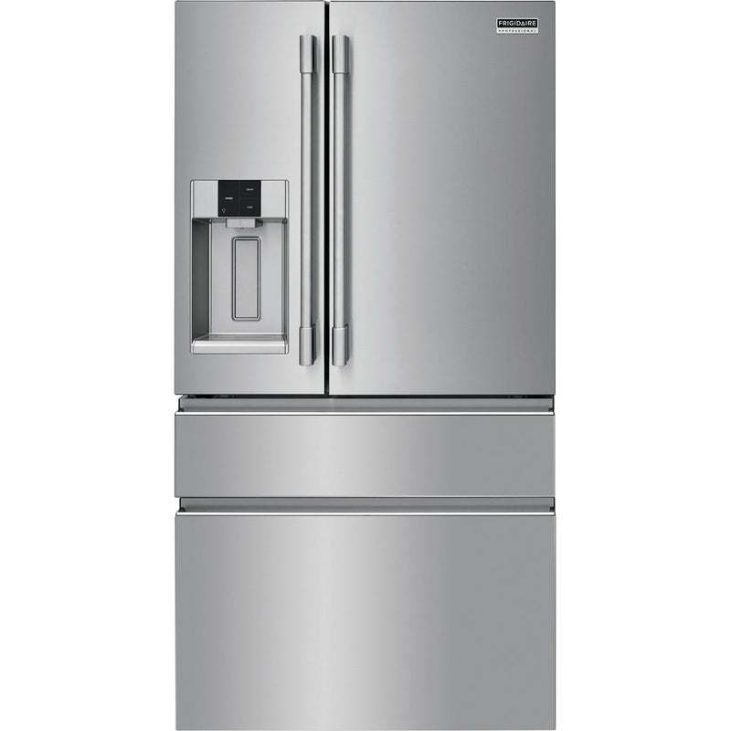  Frigidaire Professional 36-inch, 21.8 cu.ft. Counter-Depth French 4-Door Refrigerator with External Water and Ice System PRMC2285AF IMAGE 1
