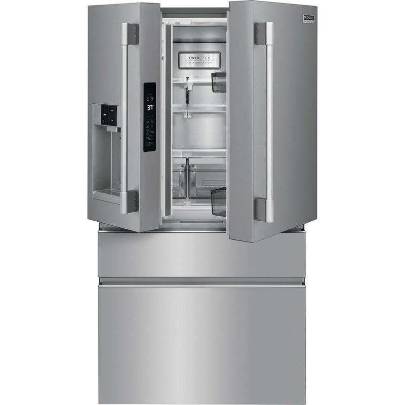  Frigidaire Professional 36-inch, 21.8 cu.ft. Counter-Depth French 4-Door Refrigerator with External Water and Ice System PRMC2285AF IMAGE 20