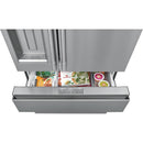  Frigidaire Professional 36-inch, 21.8 cu.ft. Counter-Depth French 4-Door Refrigerator with External Water and Ice System PRMC2285AF IMAGE 6