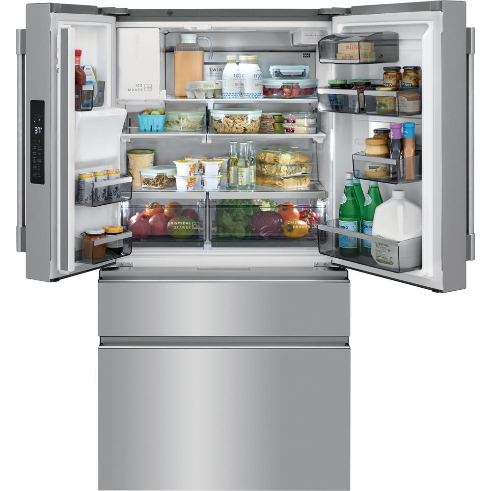  Frigidaire Professional 36-inch, 21.8 cu.ft. Counter-Depth French 4-Door Refrigerator with External Water and Ice System PRMC2285AF IMAGE 8