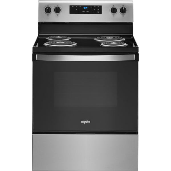  Whirlpool 30-inch, 4.8 cu.ft. Freestanding Electric Range with Self-Cleaning Technology YWFC315S0JS IMAGE 1