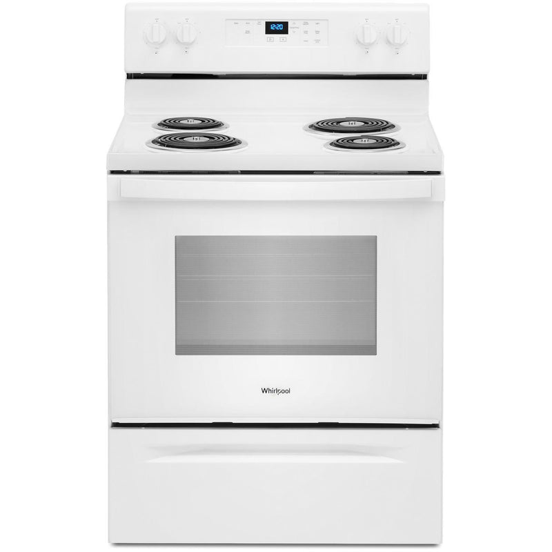  Whirlpool 30-inch, 4.8 cu.ft. Freestanding Electric Range with Self-Cleaning Technology YWFC315S0JW IMAGE 1