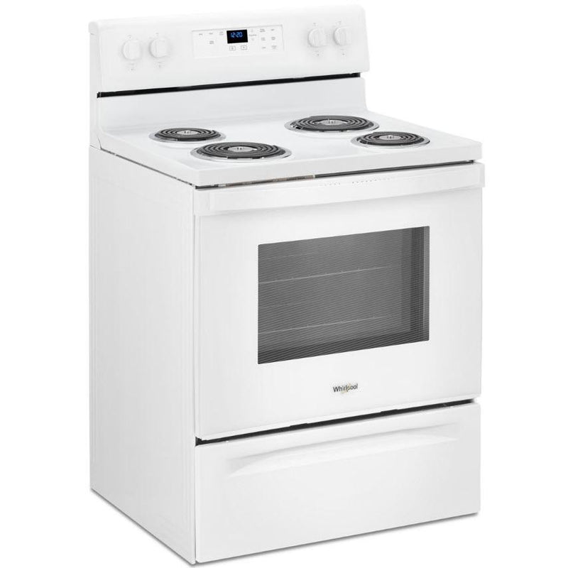  Whirlpool 30-inch, 4.8 cu.ft. Freestanding Electric Range with Self-Cleaning Technology YWFC315S0JW IMAGE 3