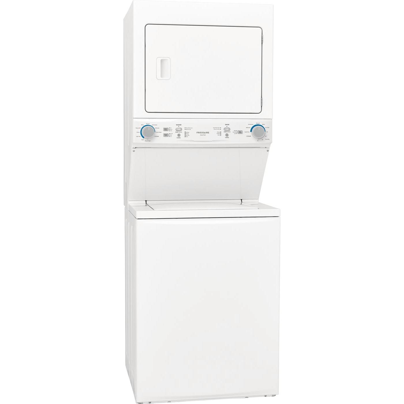  Frigidaire Stacked Washer/Dryer Electric Laundry Center FLCE752CAW IMAGE 7