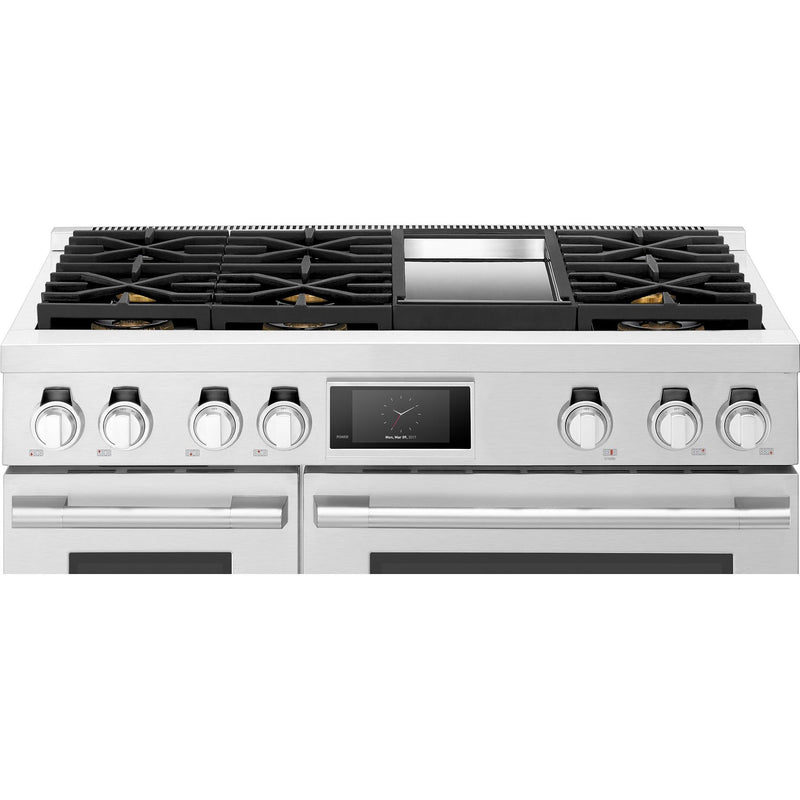  Signature Kitchen Suite 48-inch Freestanding Dual-Fuel Range with Wi-Fi Connectivity SKSDR480GS IMAGE 8