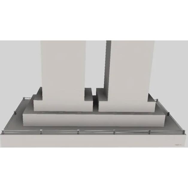  Vent-A-Hood 66-inch Ceiling Mount Island Range Hood CILH9-2+266SS IMAGE 1