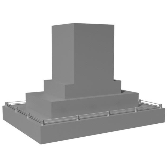  Vent-A-Hood 42-inch Ceiling Mount Island Range Hood CILH9-242SS IMAGE 1