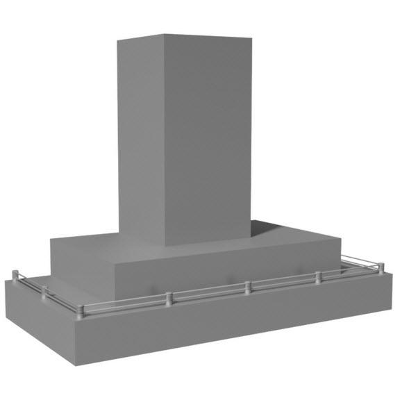  Vent-A-Hood 48-inch Wall Mount Range Hood CWLH9-148SS IMAGE 1