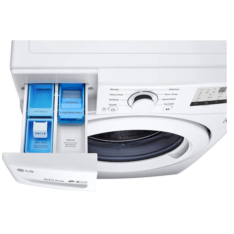  LG 5.2 cu. ft. Front Loading Washer with 6Motion™ Technology WM3400CW IMAGE 6