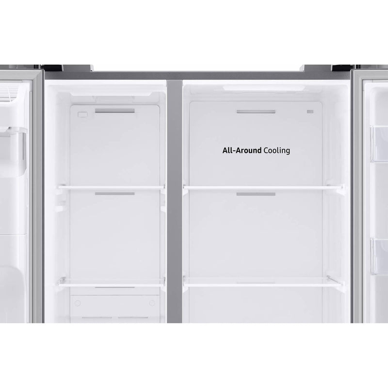  Samsung 36-inch, 21.5 cu.ft. Counter-Depth Side-by-Side Refrigerator with Family Hub™ RS22T5561SR/AC IMAGE 13