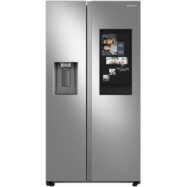  Samsung 36-inch, 21.5 cu.ft. Counter-Depth Side-by-Side Refrigerator with Family Hub™ RS22T5561SR/AC IMAGE 1