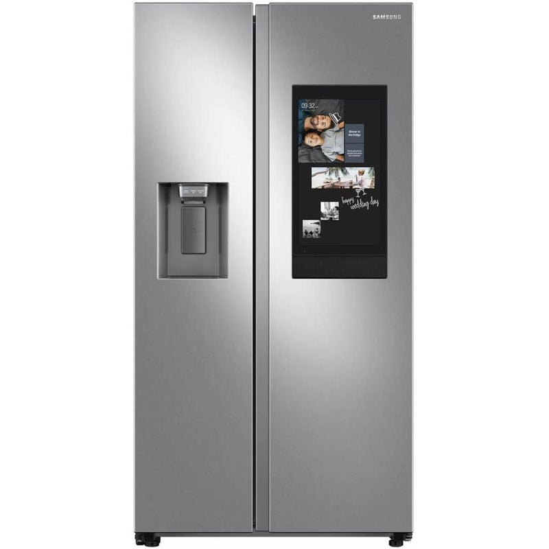  Samsung 36-inch, 21.5 cu.ft. Counter-Depth Side-by-Side Refrigerator with Family Hub™ RS22T5561SR/AC IMAGE 1