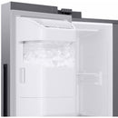  Samsung 36-inch, 21.5 cu.ft. Counter-Depth Side-by-Side Refrigerator with Family Hub™ RS22T5561SR/AC IMAGE 9