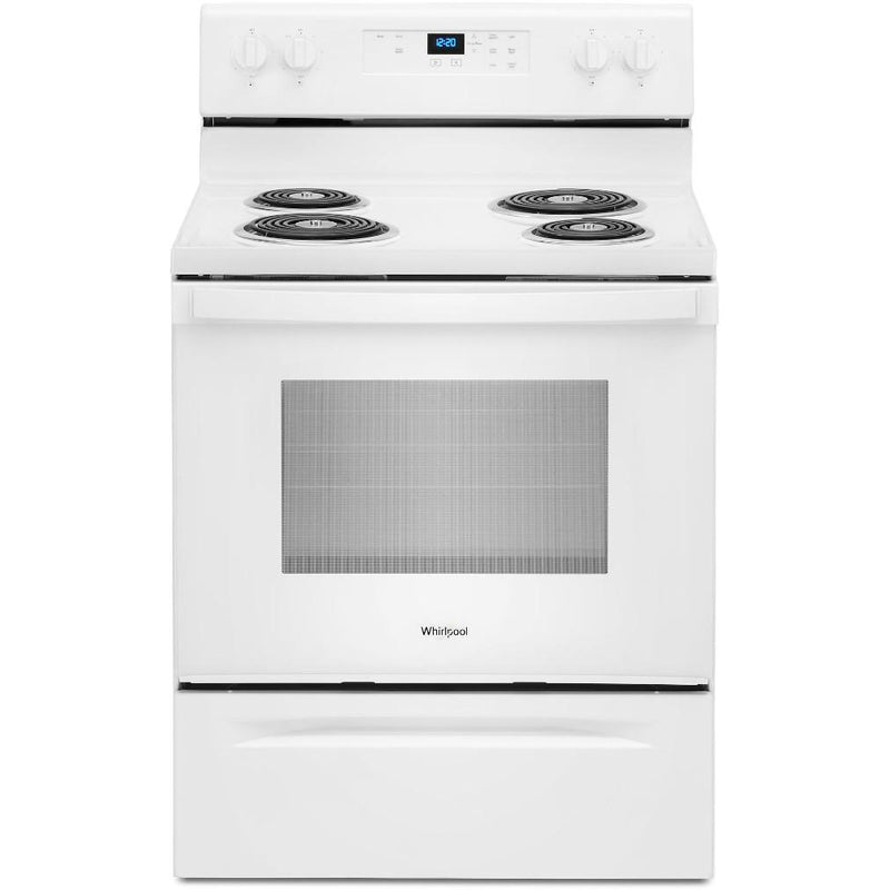  Whirlpool 30-inch Freestanding Electric Range with Keep Warm Setting YWFC150M0JW IMAGE 1