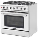  Capital 36-inch Freestanding Gas Range with Convection Technology MCR366-N IMAGE 2
