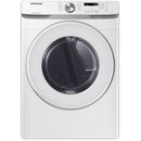  Samsung 7.5 cu.ft. Electric Dryer with Smart Care DVE45T6005W/AC IMAGE 1