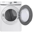  Samsung 7.5 cu.ft. Electric Dryer with Smart Care DVE45T6005W/AC IMAGE 2