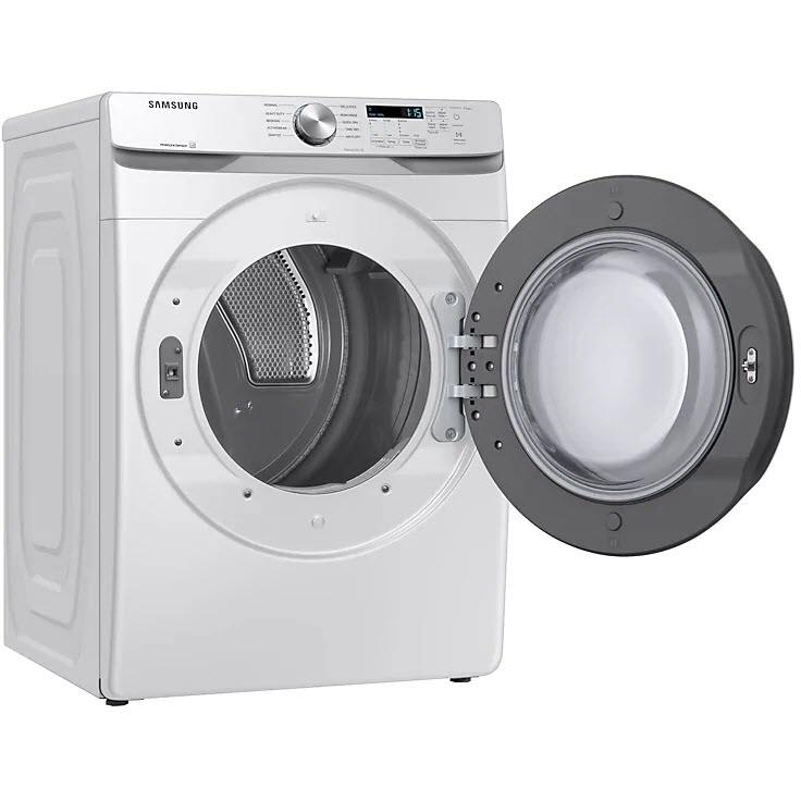  Samsung 7.5 cu.ft. Electric Dryer with Smart Care DVE45T6005W/AC IMAGE 3