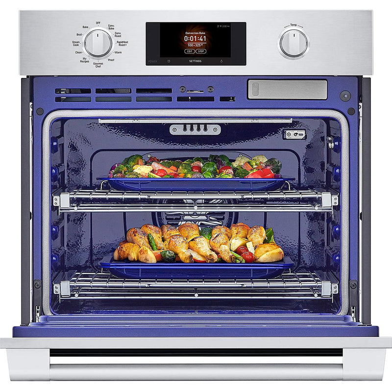  Signature Kitchen Suite 30-inch Single Wall Oven with Steam Assist SKSSV3001S IMAGE 3
