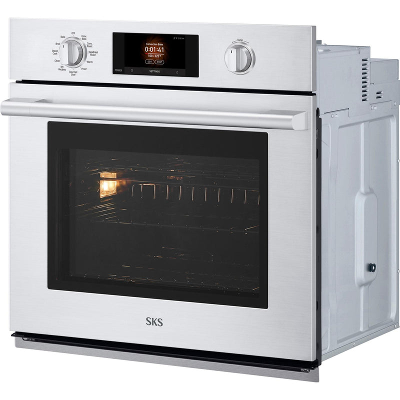  Signature Kitchen Suite 30-inch Single Wall Oven with Steam Assist SKSSV3001S IMAGE 9