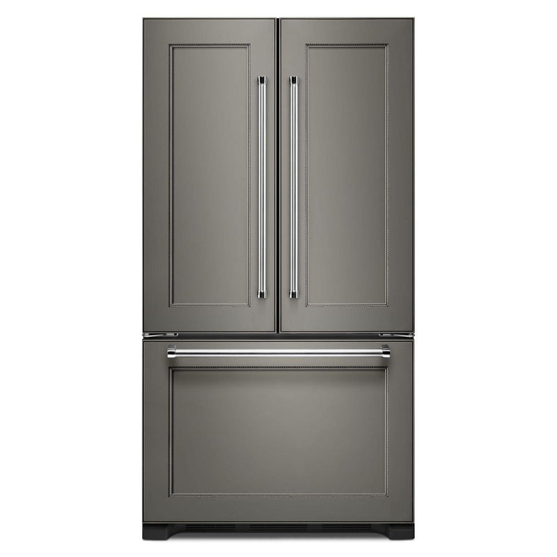  KitchenAid 36-inch, 22 cu.ft. Counter-Depth French 3-Door Refrigerator with Interior Water Dispenser KRFC302EPA IMAGE 2