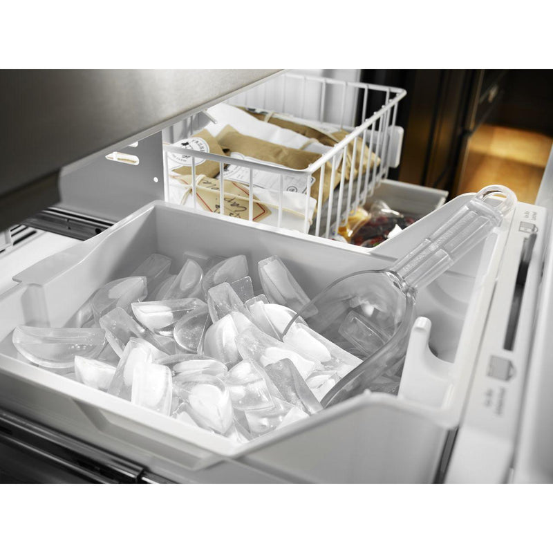  KitchenAid 36-inch, 22 cu.ft. Counter-Depth French 3-Door Refrigerator with Interior Water Dispenser KRFC302ESS IMAGE 6