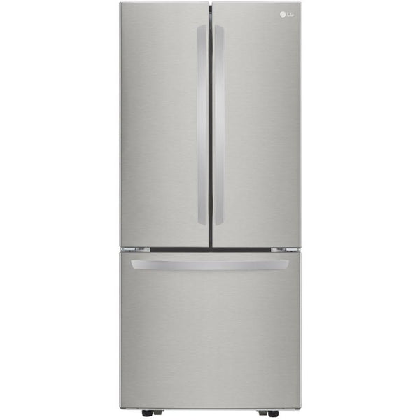  LG 30-inch, 21.8 cu.ft. Freestanding French 3-Door Refrigerator with SmartDiagnosis™ Technology LRFNS2200S IMAGE 1