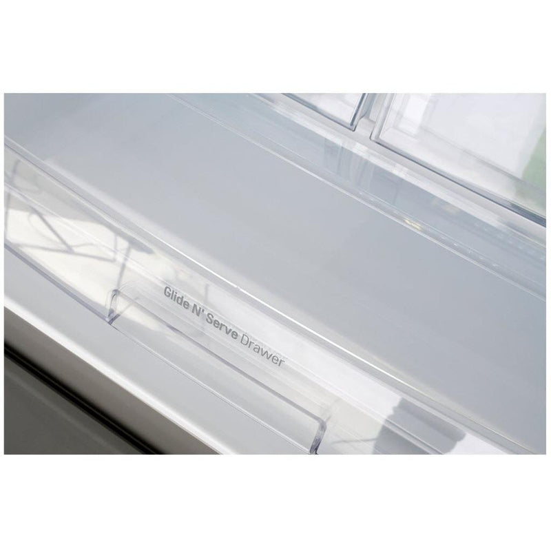  LG 30-inch, 21.8 cu.ft. Freestanding French 3-Door Refrigerator with External Water Dispensing System LRFWS2200S IMAGE 10