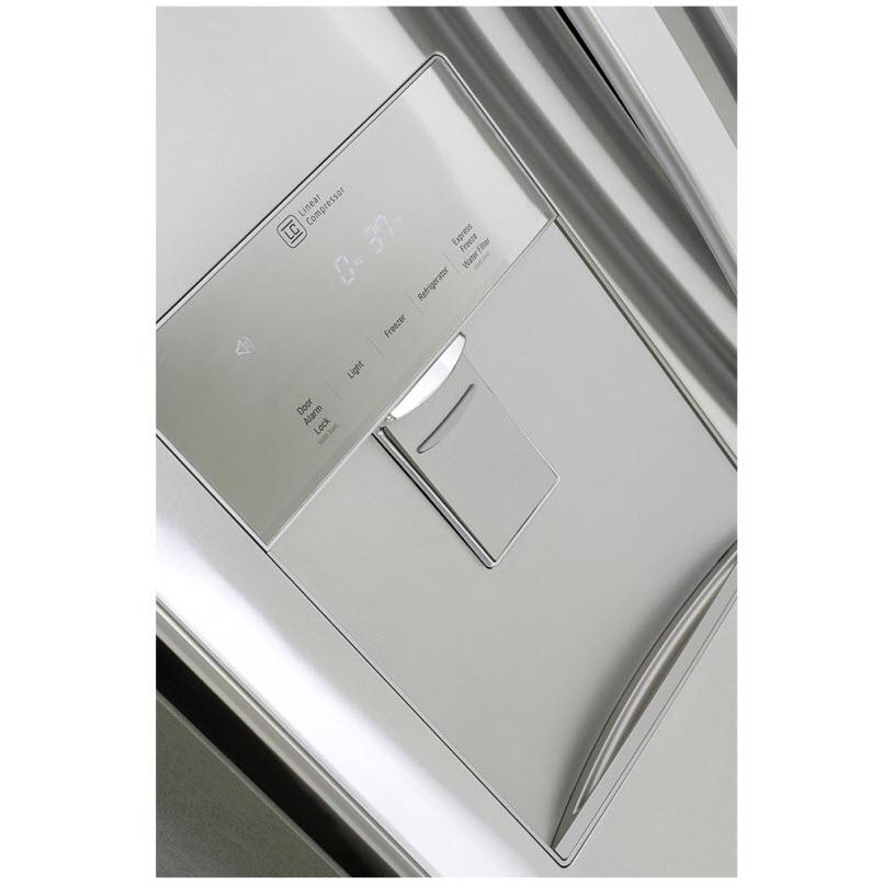  LG 30-inch, 21.8 cu.ft. Freestanding French 3-Door Refrigerator with External Water Dispensing System LRFWS2200S IMAGE 14