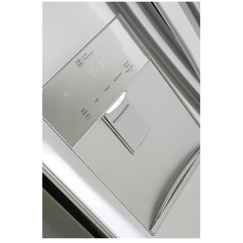  LG 30-inch, 21.8 cu.ft. Freestanding French 3-Door Refrigerator with External Water Dispensing System LRFWS2200S IMAGE 14