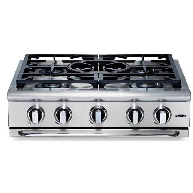  Capital 30-inch Gas Rangetop GRT305-N IMAGE 3