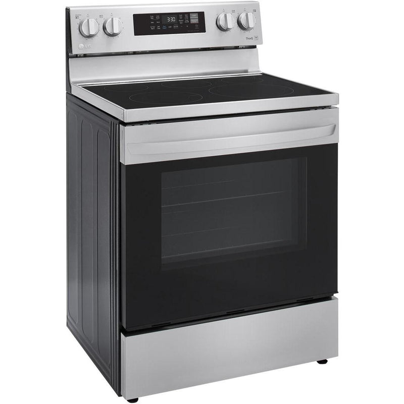 LG 30-inch Freestanding Electric Range with Wi-Fi Connectivity LREL6323S IMAGE 4
