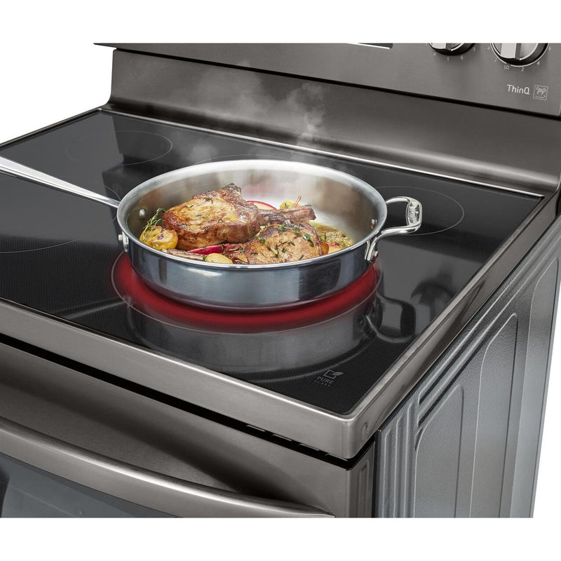  LG 30-inch Freestanding Electric Range with Wi-Fi Connectivity LREL6323D IMAGE 10